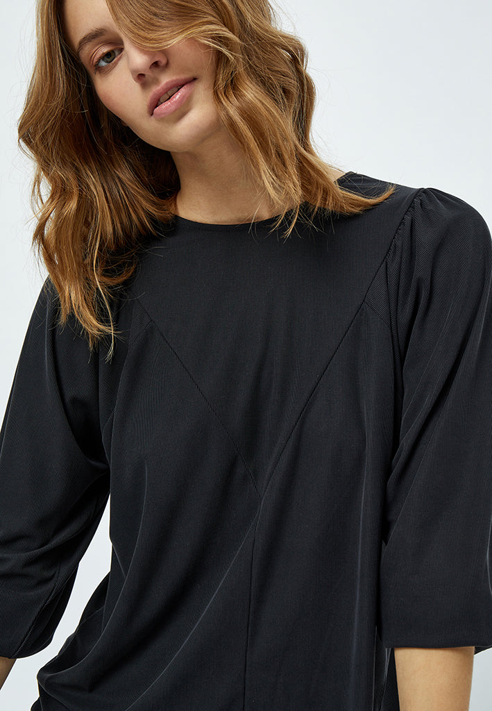 Desires Amalia 3/4 Sleeve T-shirt T-Shirt 9000 Black