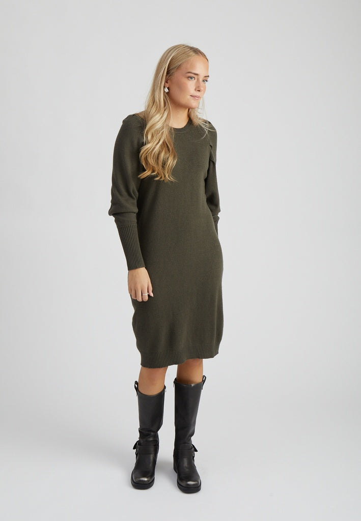 Peppercorn Anissa Dress Dress 3655 Beluga Green