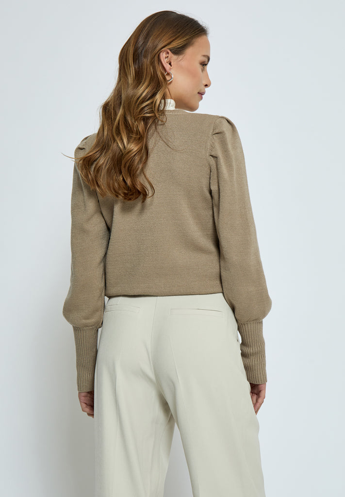 Peppercorn Anissa Pullover Pullover 0178M Winter Twig Sand Melange
