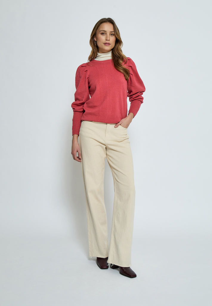 Peppercorn Anissa Pullover Pullover 701MET Mineral Red Metallic
