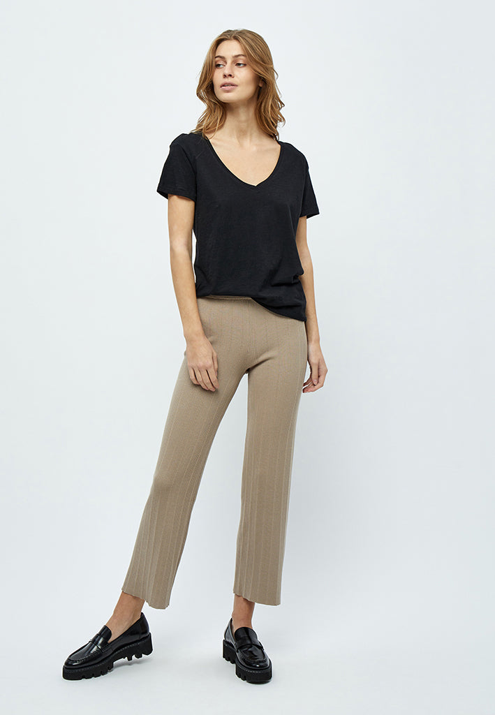 Desires Anne Knit Pants Pant 0021 Cobblestone