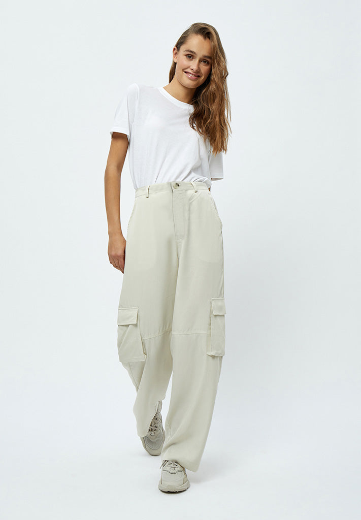 Minus Camista Cargo Bukser Bukser 0175 Light Birch