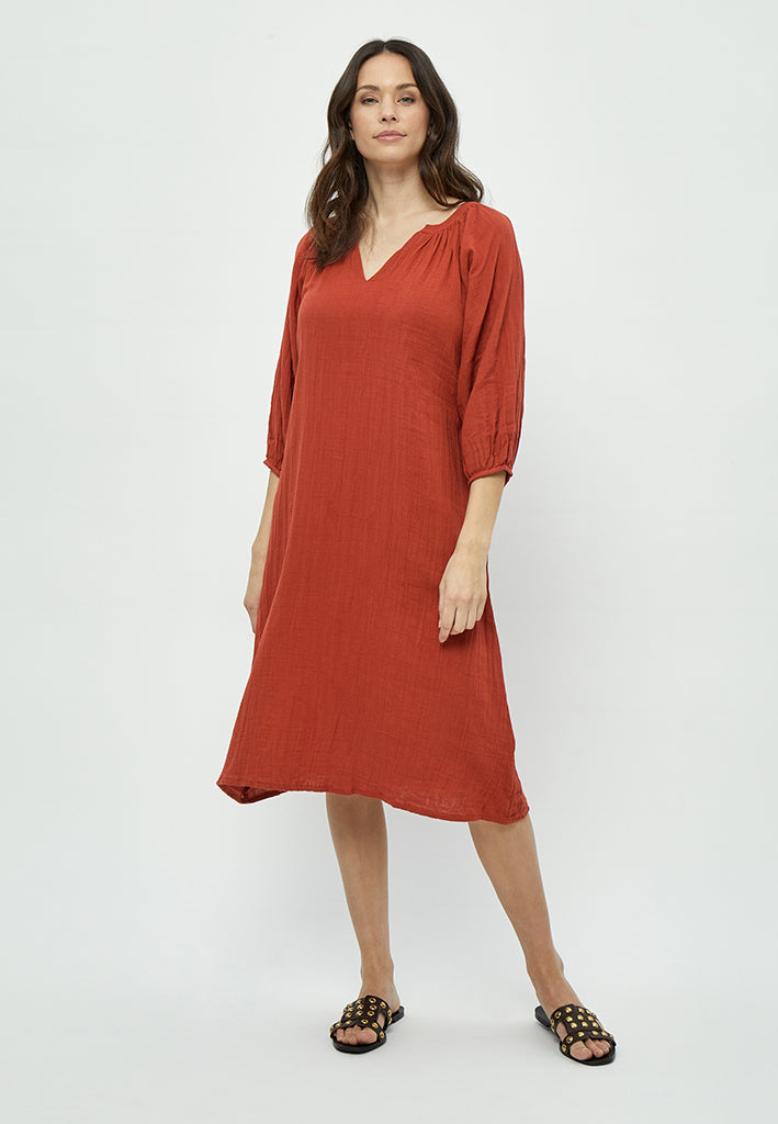 Desires Clara Dress Dress 4013 Chili Oil