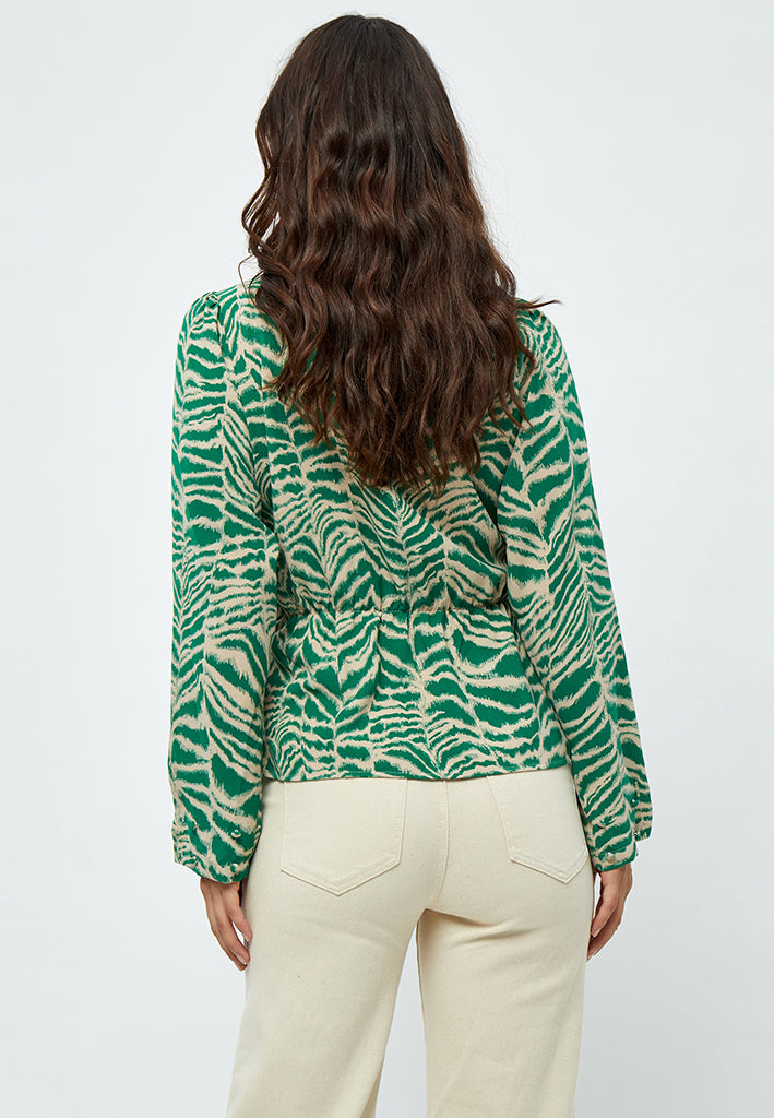 Desires DSAlberte Wrap Blouse Blouse 6172 Simply Green