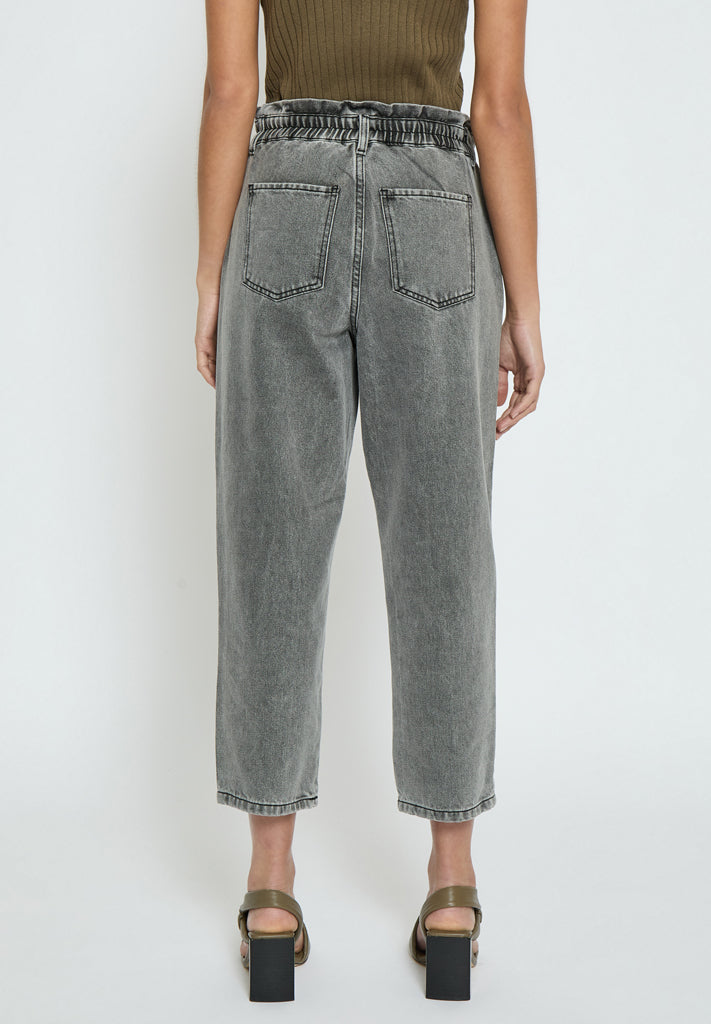 Desires DSAmanda HW Cropped Jeans Jeans 9000W Black Washed