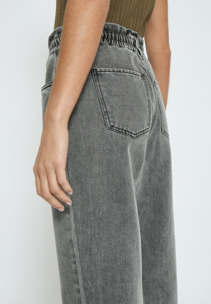 Desires DSAmanda HW Cropped Jeans Jeans 9000W Black Washed