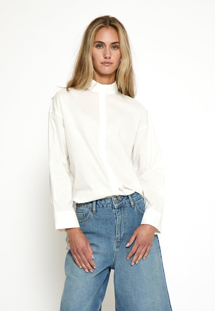 Desires DSCamilla Bow Shirt Shirt 235 Cloud Dancer