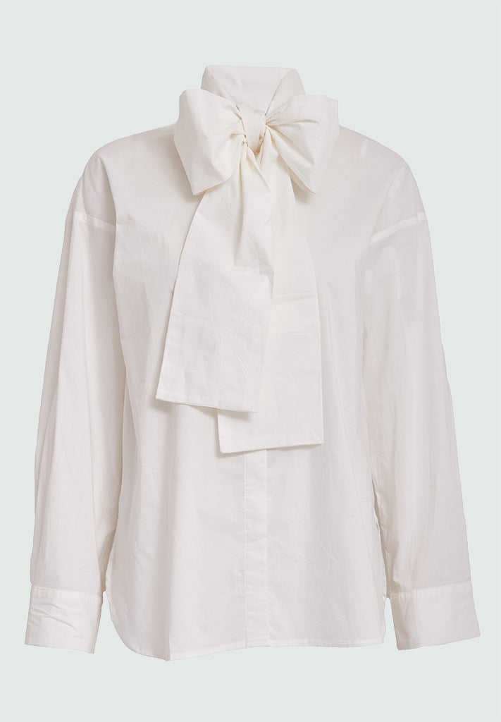 Desires DSCamilla Bow Shirt Shirt 235 Cloud Dancer