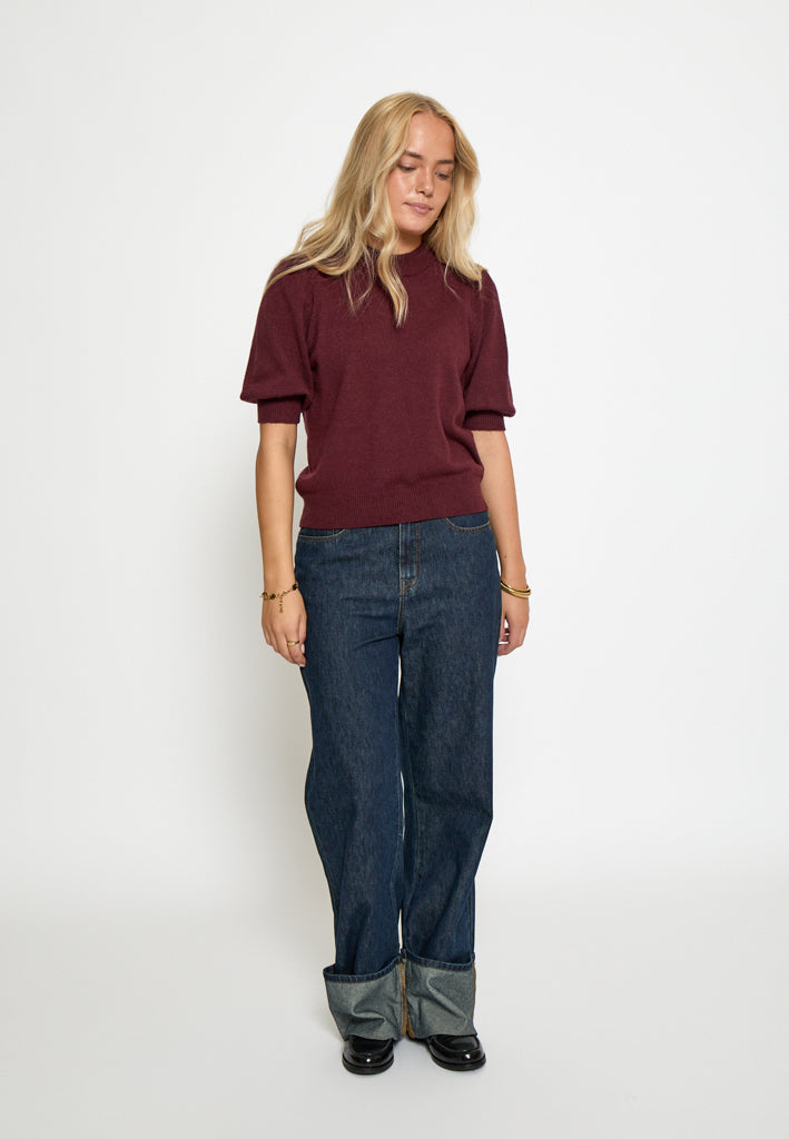 Desires DSCharity Knit Pullover Pullover 0905 Tawny Port