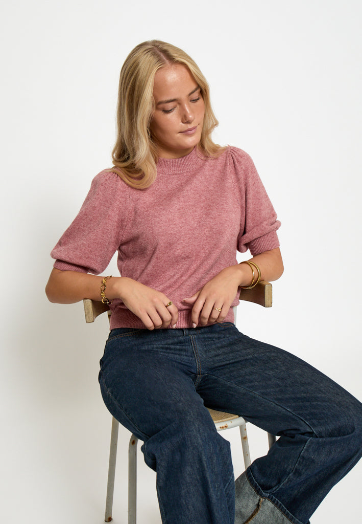 Desires DSCharity Knit Pullover Pullover 226 Rose Melange