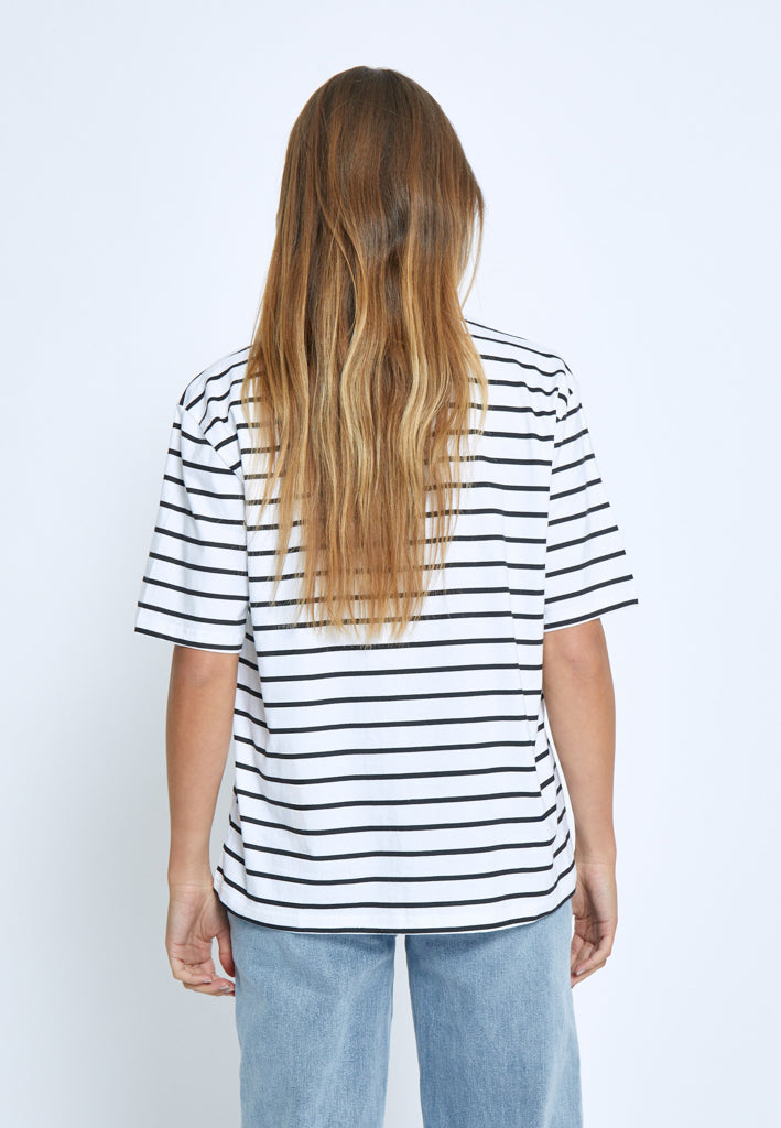 Desires DSElin Striped T-Shirt T-Shirt 9000S Black Stripe