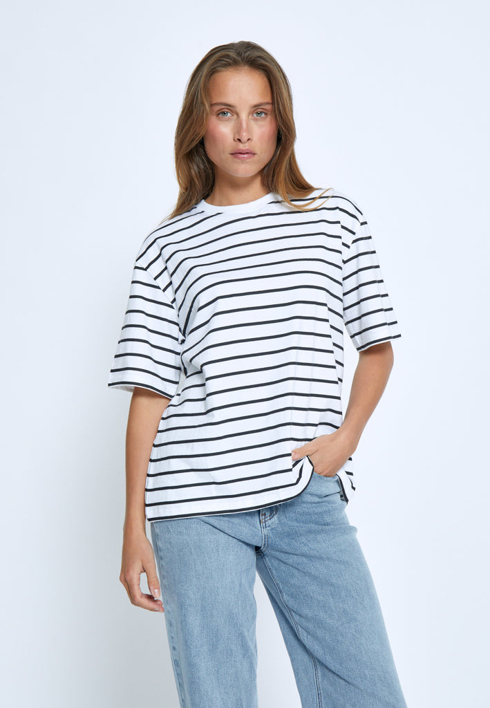 Desires DSElin Striped T-Shirt T-Shirt 9000S Black Stripe