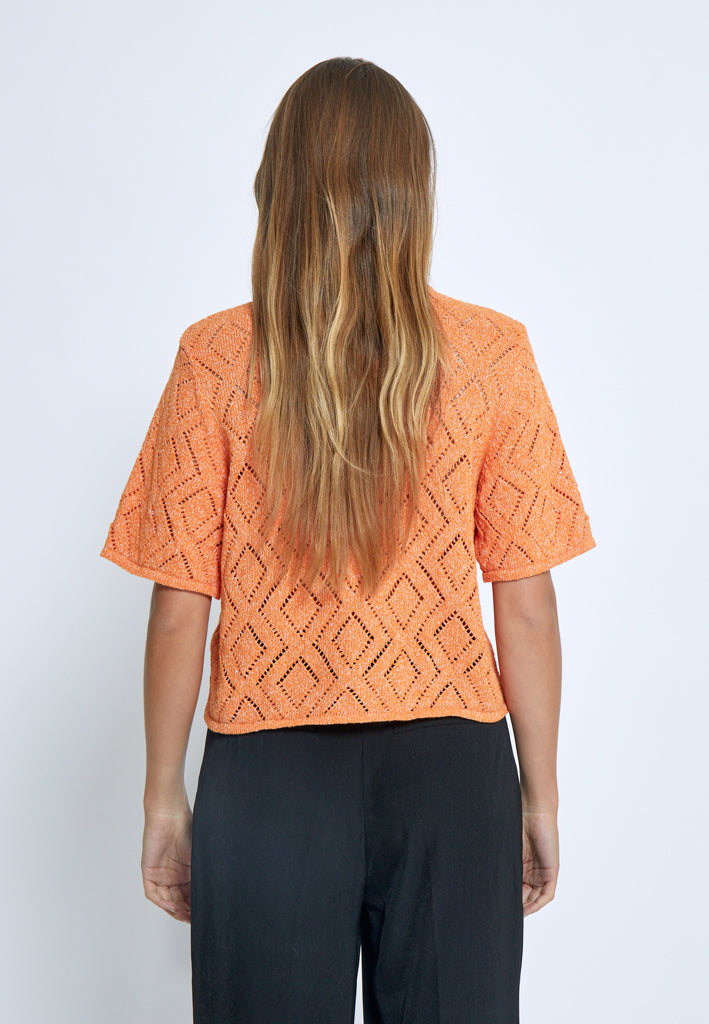 Desires DSElsa Crochet Shirt Shirt 6511 Russet Orange