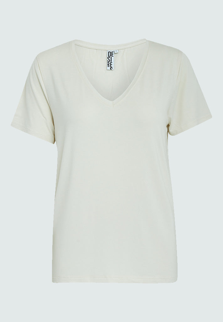 Desires DSEven Top T-Shirt 0011 Gardenia