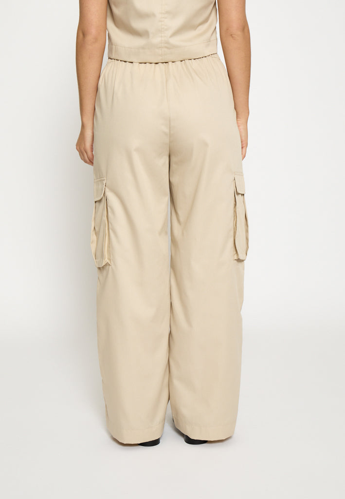 Desires DSFaye Mid Waisted Wide Leg Pant Pant 2105 Feather Gray