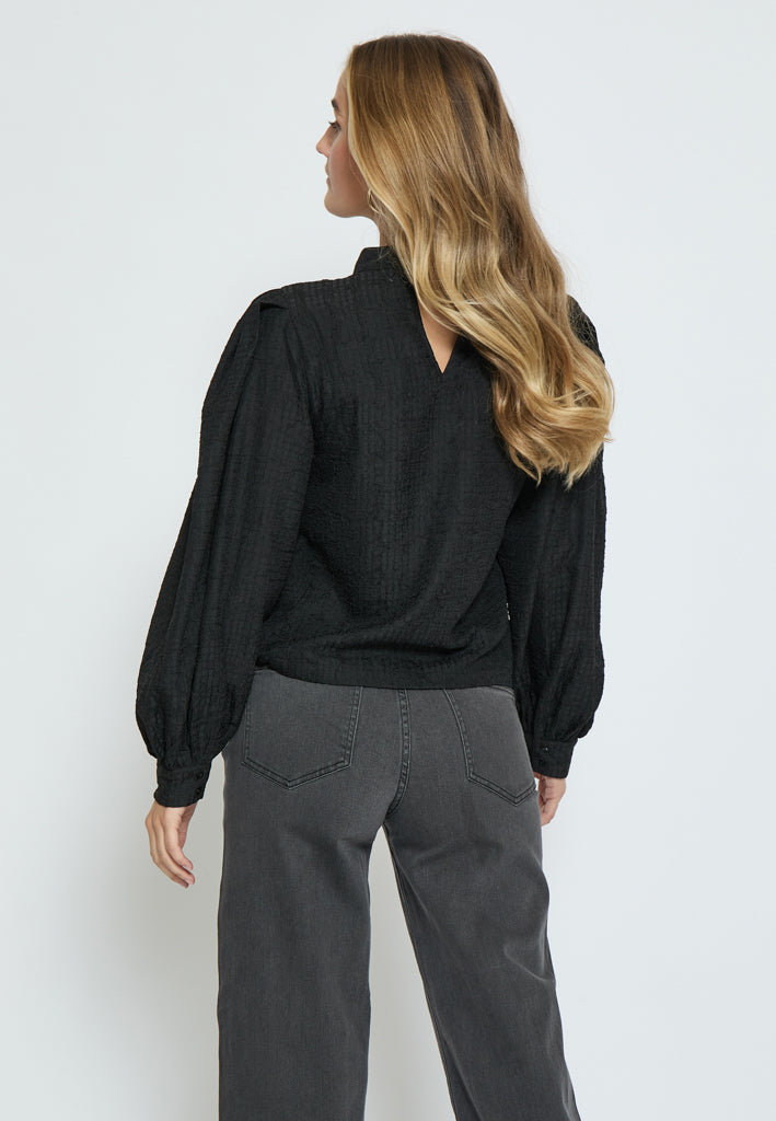 Desires DSFilara Long Sleeve Blouse Blouse 9000 Black