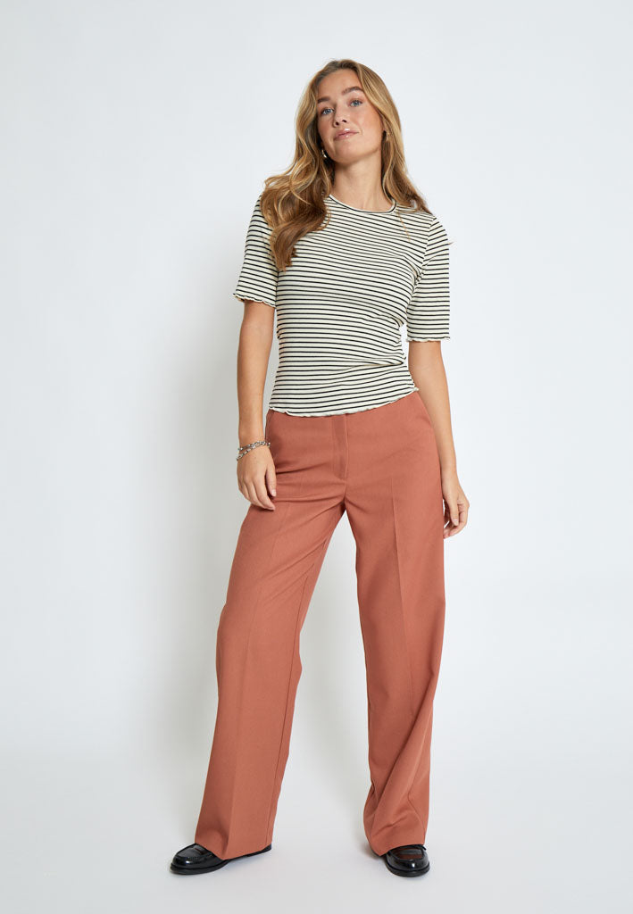 Desires DSFinley Rib T-Shirt T-Shirt 9000S Black Stripe