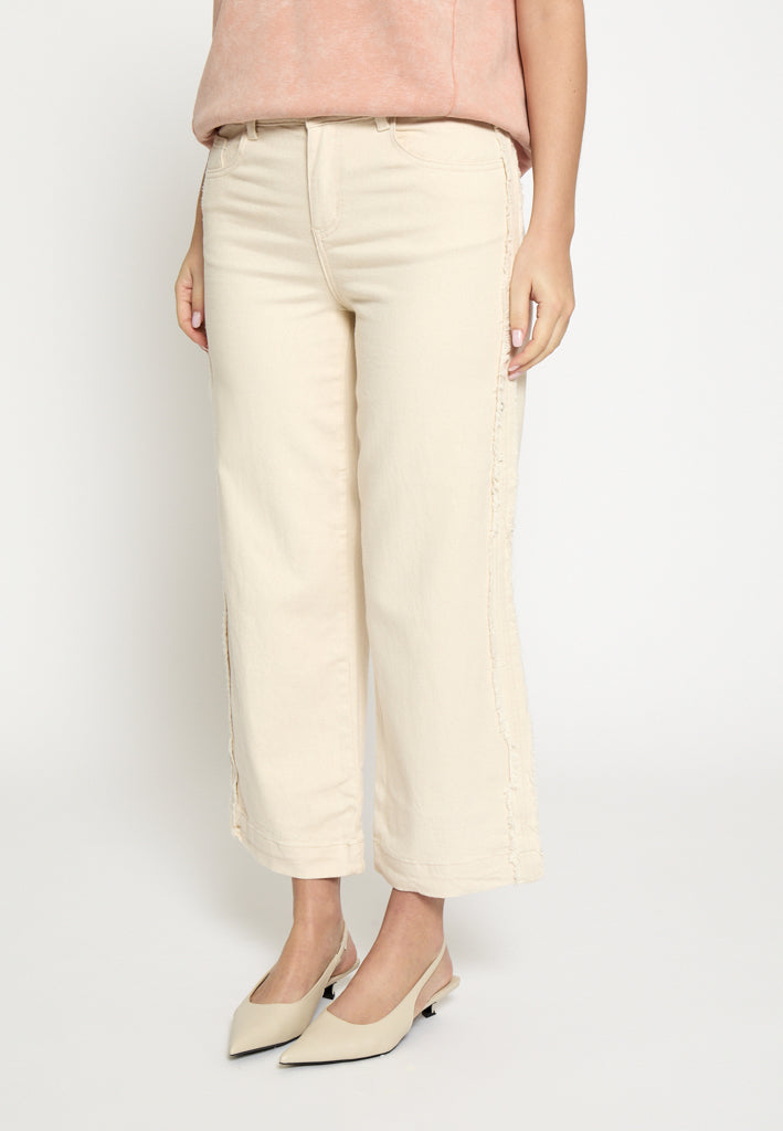 Desires DSFlorence Frill Jeans Jeans 0123 Almond Milk