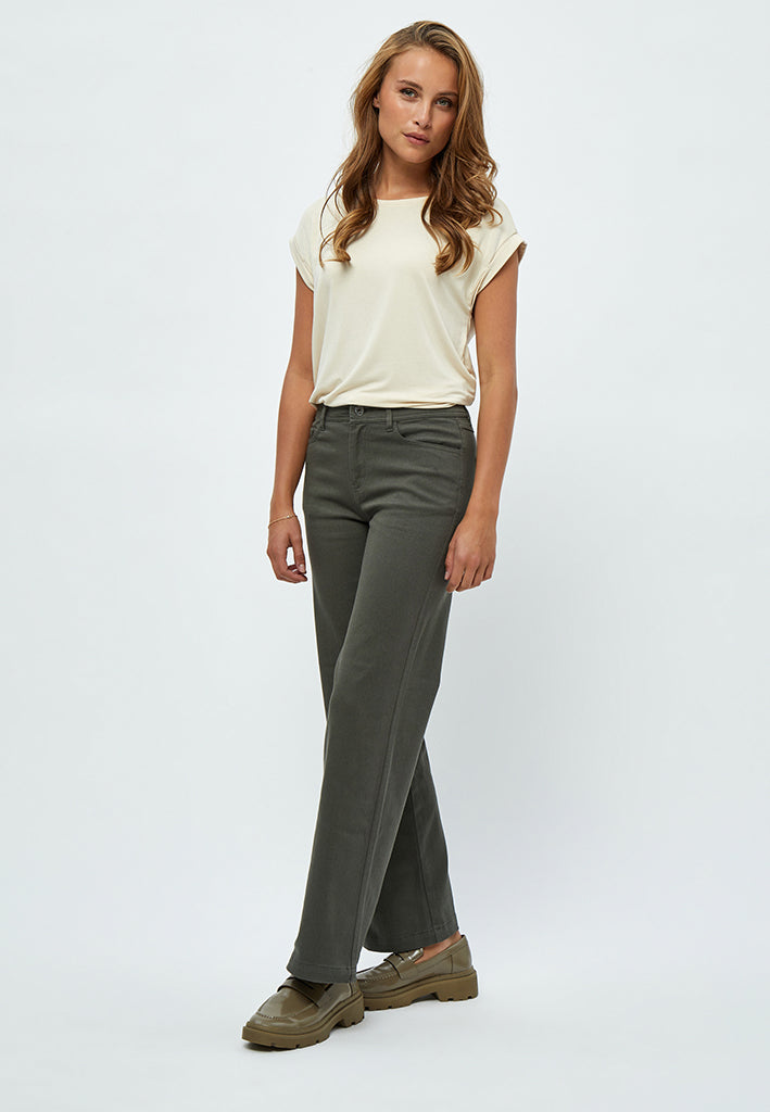 Desires DSFlorence MW Pants Jeans 3655 Beluga Green