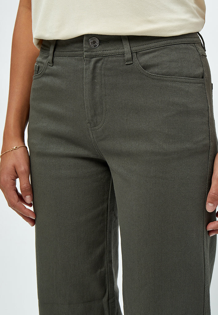 Desires DSFlorence MW Pants Jeans 3655 Beluga Green