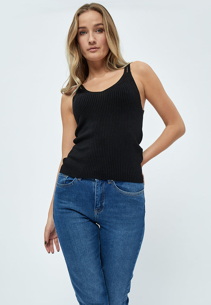 Desires DSGeisha Rib Top Top 9000 Black