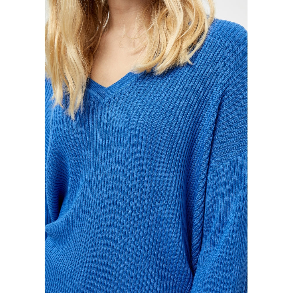 Desires DSGeisha Rib V Pullover Pullover 1202 Ocean Blue