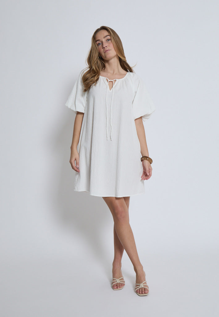 Desires DSGeorgia Short Dress Dress 235 Cloud Dancer