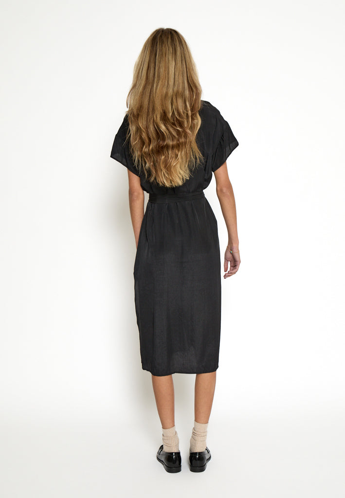 Desires DSGigi Midi Shirt Dress Dress 9000 Black