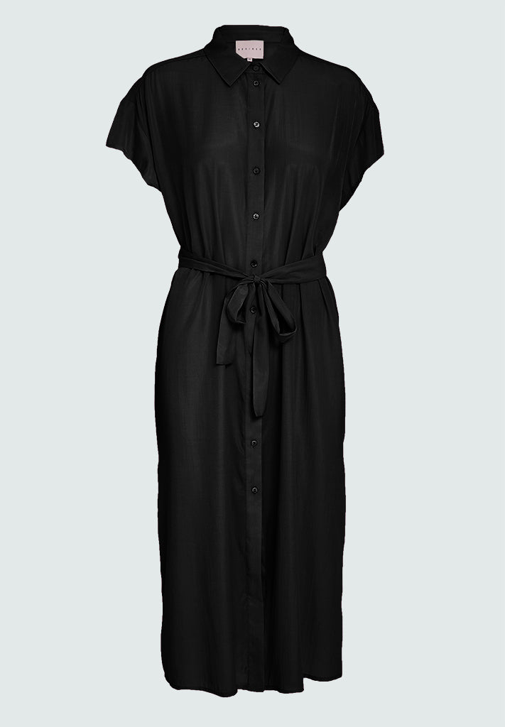 Desires DSGigi Midi Shirt Dress Dress 9000 Black