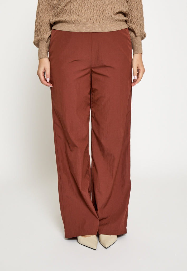 Desires DSGlenna Mid Waisted Pant Pant 5056 Cinnamon