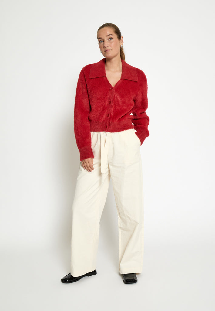 Desires DSHarriet Knit Cardigan Cardigans 4056 Cardinal Red