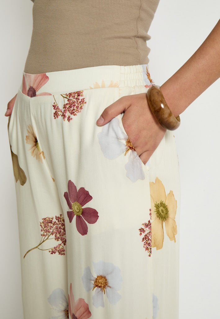 Desires DSHeidi Mid Waisted Pant Pant 0140P Tofu Print