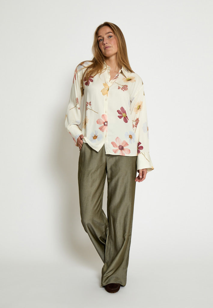 Desires DSHeidi Shirt Shirt 0140P Tofu Print