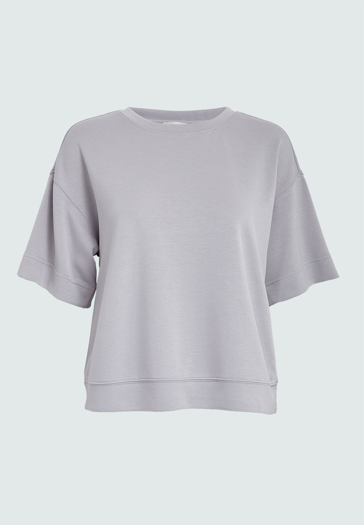 Desires DSInka Loose T-shirt T-Shirt 2326 Gray Violet