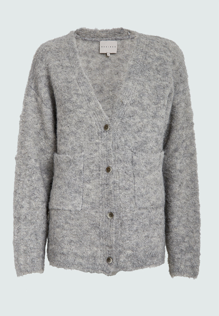 Desires DSIrma GRS Knit Cardigan Cardigans 2326M Gray Violet Melange