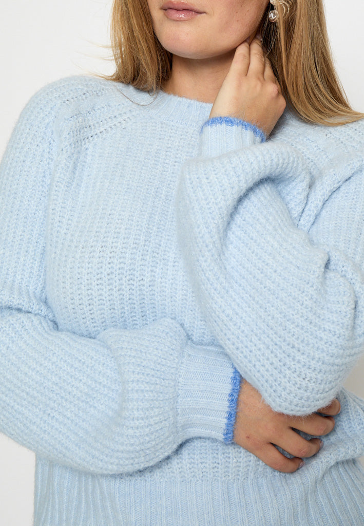 Desires DSIva Knit Pullover Pullover 5010M Forever Blue Melange