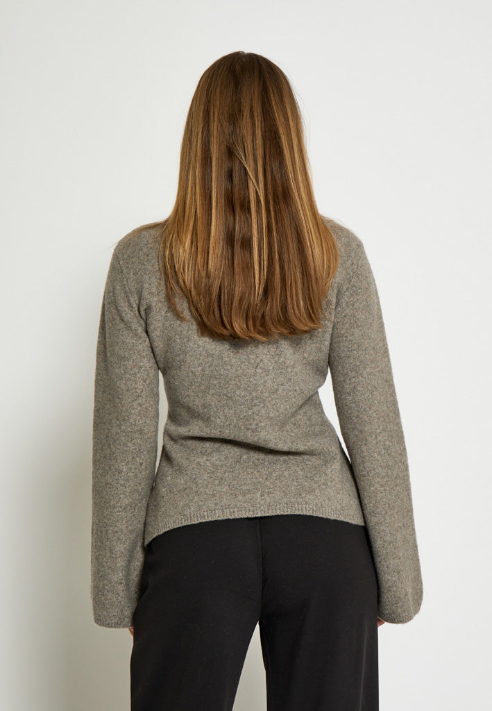 Desires DSJennifer GRS Knit Pullover Pullover 364M Walnut Melange