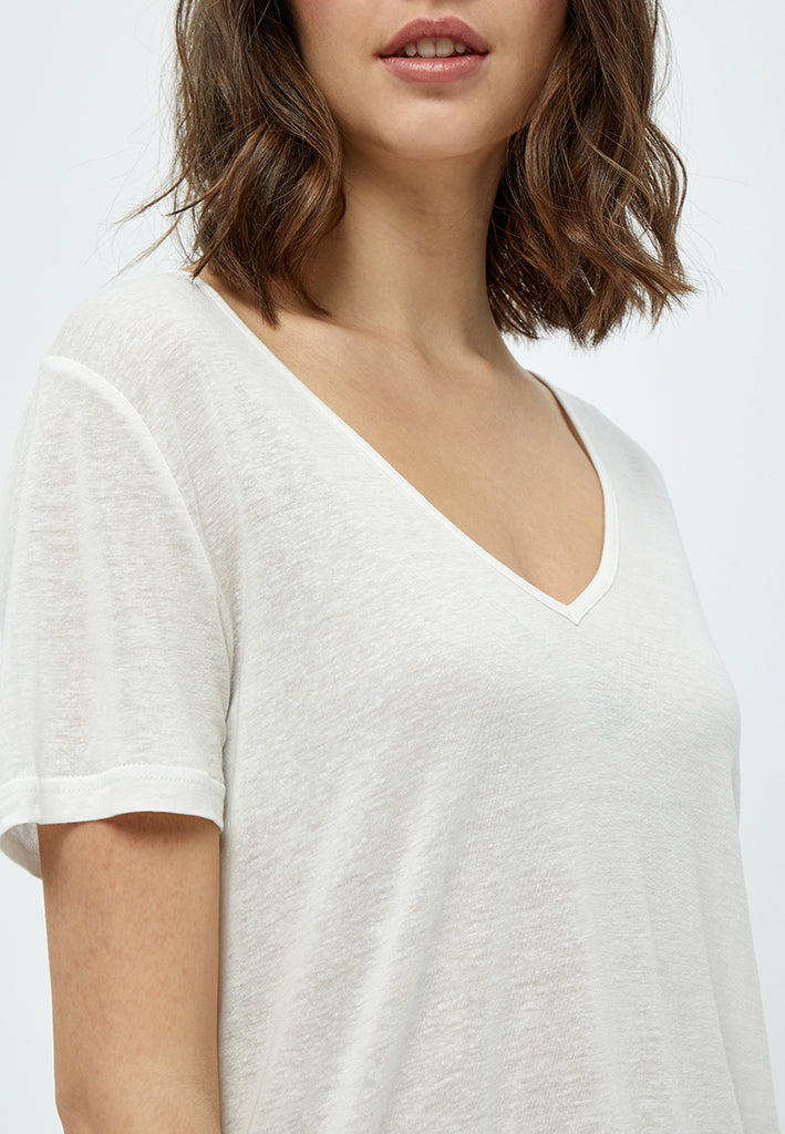 Desires DSJilly T-Shirt T-Shirt Hvid