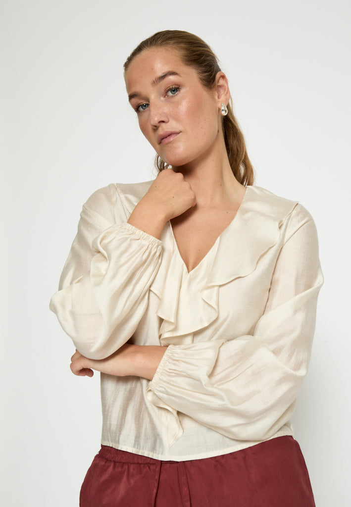 Desires DSJunia Blouse Blouse 529 Turtledove Sand
