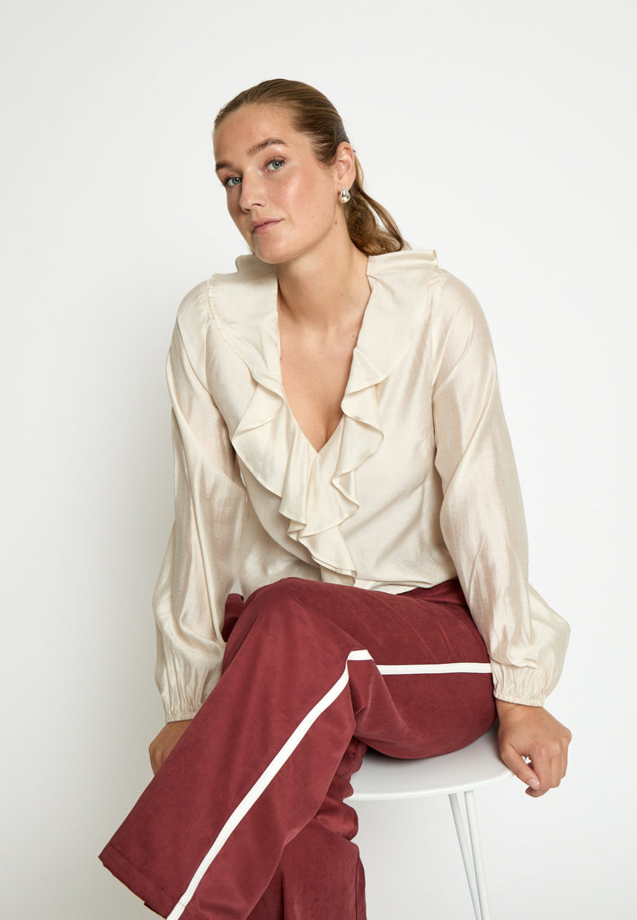 Desires DSJunia Blouse Blouse 529 Turtledove Sand