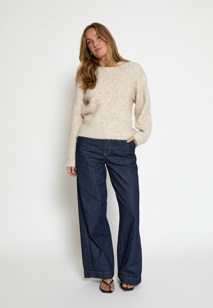 Desires DSKaia GRS Boucle Knit Pullover Pullover 0065M Antique Melange