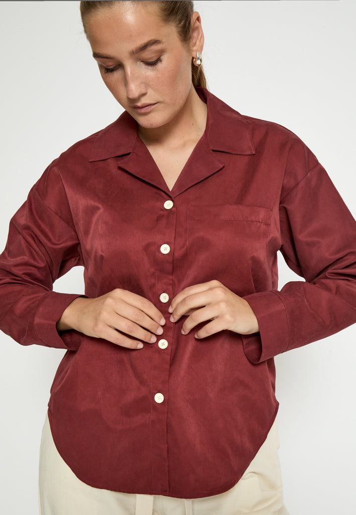 Desires DSKaren Shirt Shirt 5076 Apple Butter Brown