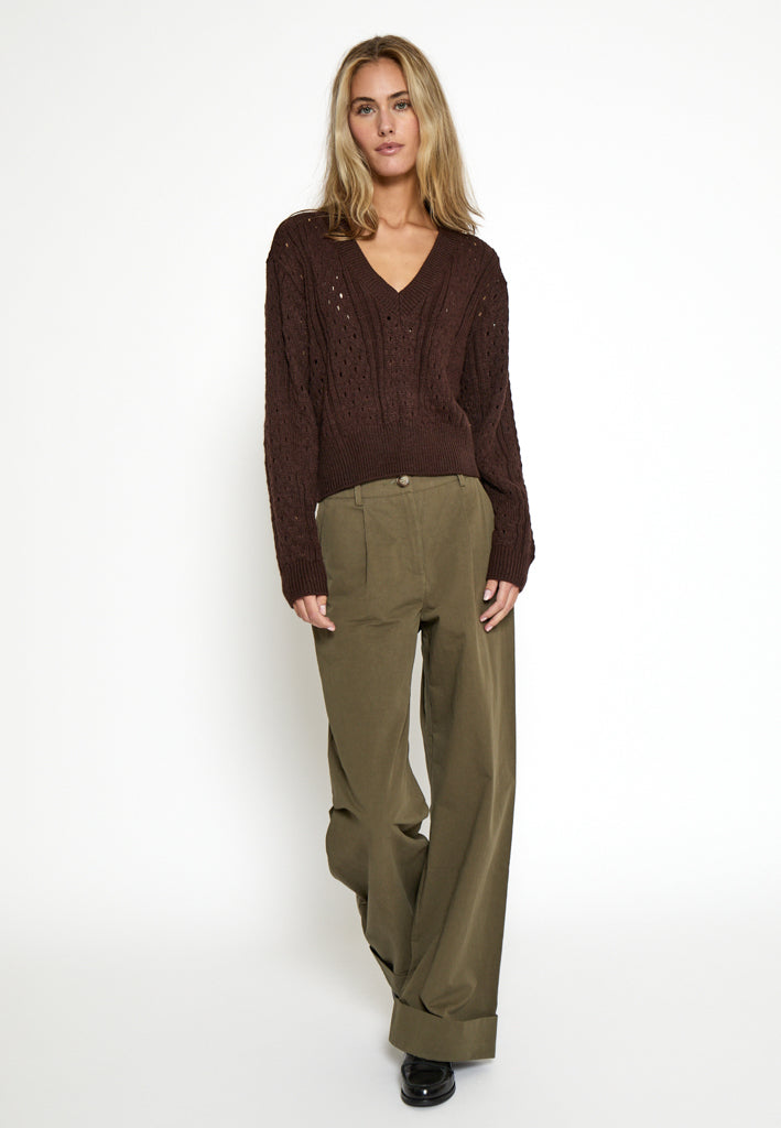 Desires DSKika Pullover Pullover 5079 Chicory Coffee