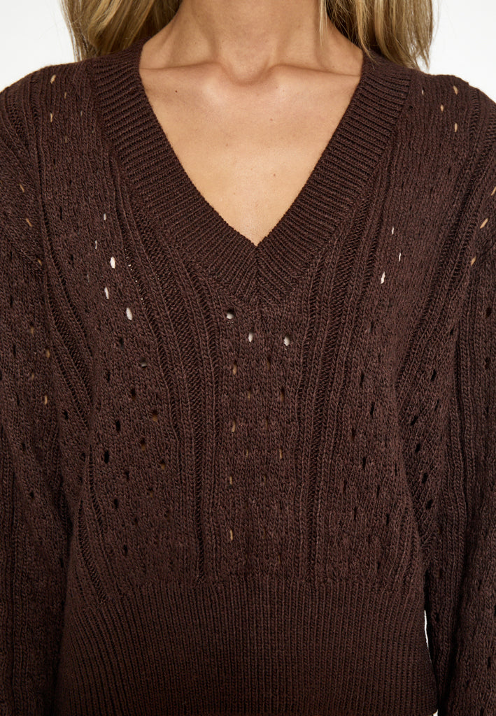 Desires DSKika Pullover Pullover 5079 Chicory Coffee