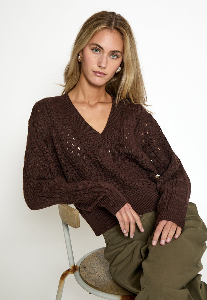 Desires DSKika Pullover Pullover 5079 Chicory Coffee
