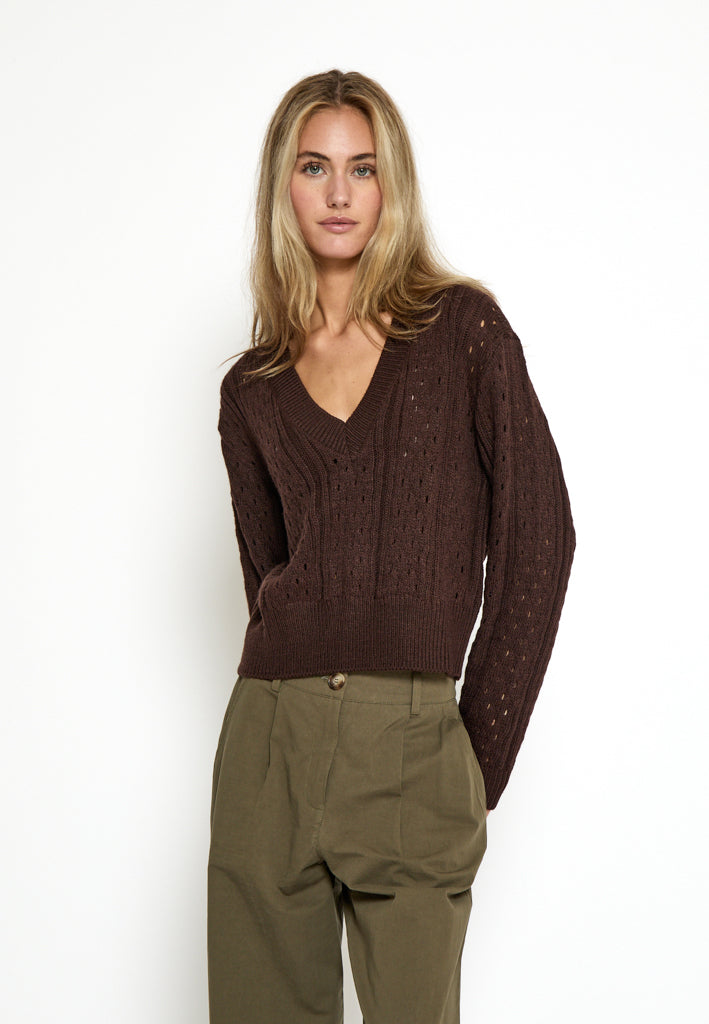 Desires DSKika Pullover Pullover 5079 Chicory Coffee