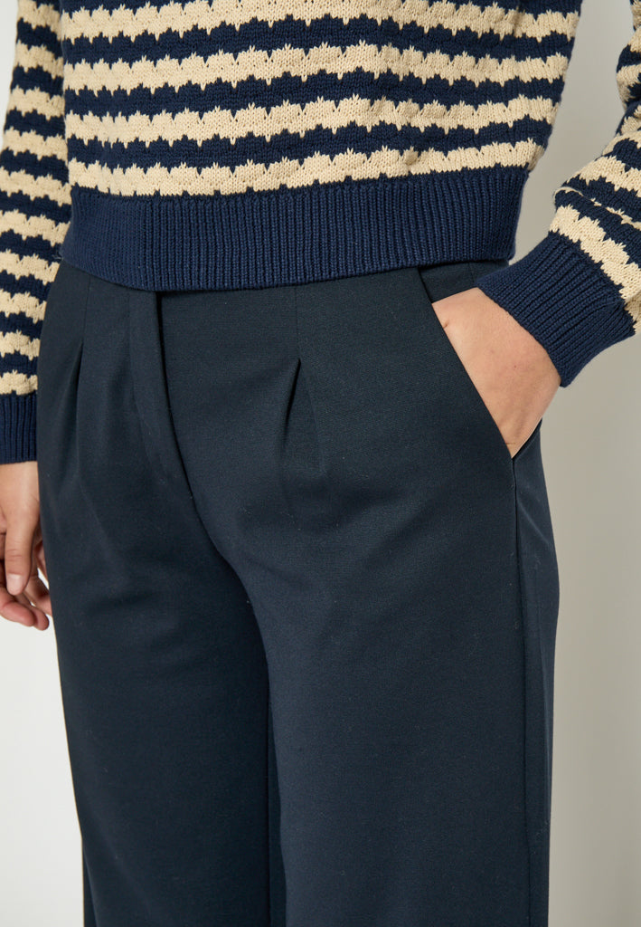 Desires DSKyra GRS Mid Waisted Pant Pant 1992 Total Eclipse Blue