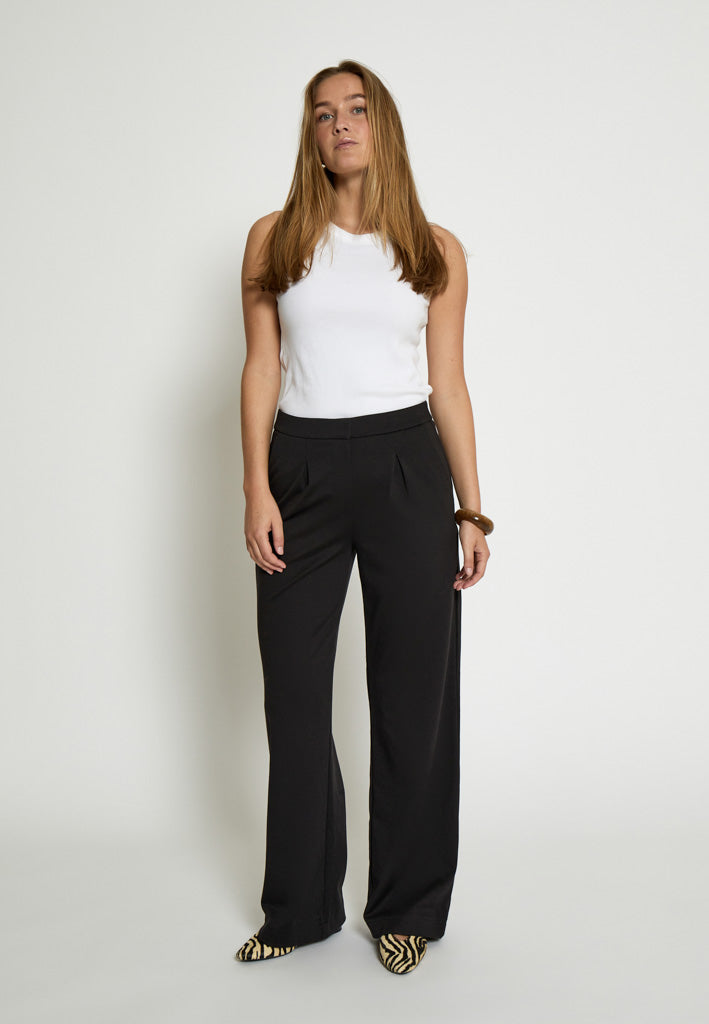 Desires DSKyra GRS Mid Waisted Pant Pant 9000 Black