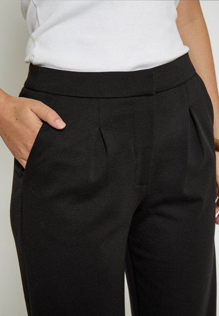 Desires DSKyra GRS Mid Waisted Pant Pant 9000 Black