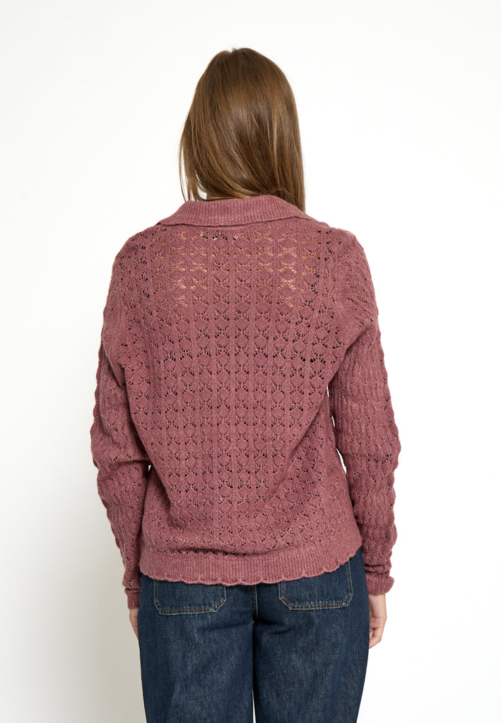 Desires DSLaney Knit Pullover Pullover 636 Rose Brown